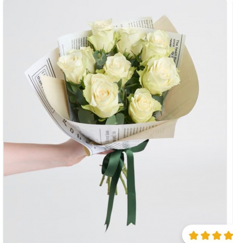 BEYAZ GÜL BUKETİ VİP