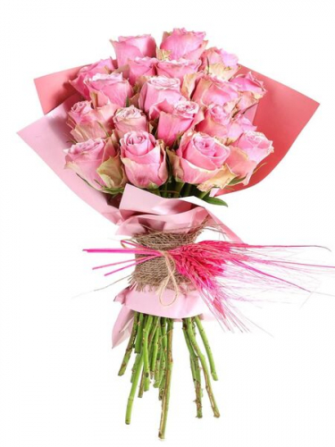 Vip 21 Pembe Gül Buket