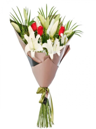 Lilyumlu Gül Buketim